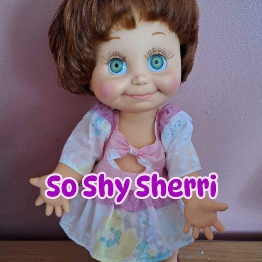 90's Galoob Baby Face Doll "So Shy Sherri"